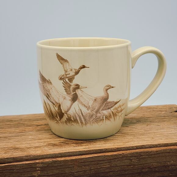 Ducks Unlimited 75th Anniversary Mug Cabela's David A. Maass Artwork Signature - Picture 4 of 6